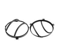 Rejilla de parachoques delantero Cubierta protectora para la luz trasera del Para Jeep Para Wrangler JK 2007-2017(Headlight cover)