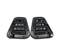 Rejilla de parachoques delantero Parrilla Delantera Tipo Riñón, Molduras Laterales Del Capó, Salida De Aire Y Cubierta Antinieve Para Depara Fender 2004-2019