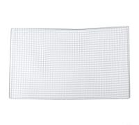 Rejilla de parrilla de acero inoxidable para mayor flujo de aire, para camping y picnic (60 x 40 cm)