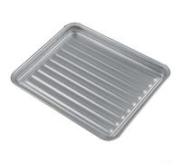Rejilla de parrilla resistente para hornos microondas para midea para m3 L233B X3 - Bandeja de horno multiusos de acero inoxidable cortable (23-25 L)