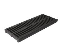 Rejilla de placa zanja drenaje aguas residuales cocina plástico resina, rejilla agua lluvia, cubierta alcantarilla Rectangular 2,5 cm para Baño Piso Cocina Y Más