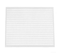 Rejilla de plástico Bee Queen para colmena de 10 marcos, herramienta separadora de partición plana para suministros de apicultura, 41 x 51 cm