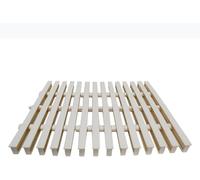 Rejilla de plástico de alta calidad, cubierta de canalón de drenaje de piscina, alfombrilla de drenaje de PPS, parrilla de protección de drenaje duradera (18 x 100 cm) para una gestión eficaz del