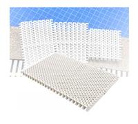 Rejilla de plástico para piscina, Rejilla de desagüe piscina plástico blanco 18-30 cm x 100(25x100CM/5pieces)
