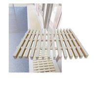 Rejilla de plástico para piscina, Rejilla de drenaje plástico, rejilla desbordamiento, color hueso, varios tamaños, 15-30 cm ancho, 100 largo, paquete 1 a 15(18x100CM/5pieces)