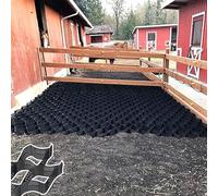Rejilla de plástico para suelos Geocell Control de erosión Grid for camino, rejilla de suelo de grava, rejillas de entrada, rejilla estabilizadora de grava HDPE, cortable/personalizable Rejilla estabi