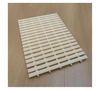 Rejilla de plástico texturizado, 30 x 100 cm, juego de 8 cubiertas de desbordamiento para piscinas, pasillos y vallas de patio