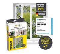 Rejilla de protección contra el polen mosquitera fijación magnética protecció...