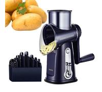 Rejilla de queso manual de mano - Manual De Mano, GiratorioRejilla De Queso, Tirador De Verduras | Manivela manual de molienda con asa, rotación seguraAlimentador Para Zanahorias, Frutas Y Todo Su Kaz