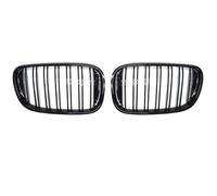 Rejilla De Radiador 2 Uds Para Serie 7 G11 G12 2016-2019 Parrillas Delanteras Coche Rejilla De Repuesto Parrilla Doble Línea De Listones Rejillas Negras Brillantes Rejilla Paragolpes
