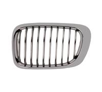 Rejilla del radiador izquierda cromo/negro 6502-07-0061993LP BLIC para BMW 3