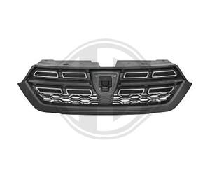 Rejilla De Radiador Cromada Negra Para Dacia Dokker KE_ Lodgy