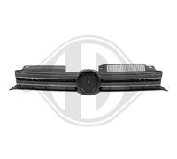 Rejilla De Radiador Cromada Negra Para VW GOLF VAN VI VARIANT