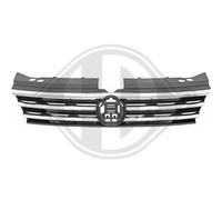 Rejilla De Radiador Cromada Negra Para VW TIGUAN AD1