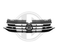 DIEDERICHS Parrilla De Radiador Cromada Negra Para VW Tiguan AD1 AX1
