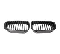 Rejilla de Radiador Doble Parrilla de riñón delantera Uso apto para BMW Serie 3 E46 Touring Saloon 4 puertas (1998-2001), ABS, 2 unidades