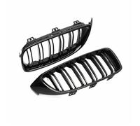 Rejilla de Radiador Doble Parrilla de riñón doble estilo M4 Uso apto para BMW Serie 4 F32 F33 F36 en negro brillante
