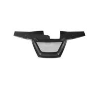 Rejilla De Radiador Dobles Parrilla Delantera Racing Grill Para Nissan Para Juke 2011-2014 Fibra Vidrio Estilo Panal Coche Parachoques Superior Capó Rejilla Malla(Fiberglass)