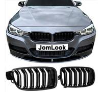 Rejilla de radiador Frontgrill rejilla negro brillante - Compatible con BMW