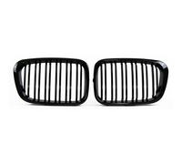 Rejilla de radiador Frontgrill rejilla negro brillante - Compatible con BMW 3er
