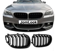 Rejilla de radiador Frontgrill rejilla negro brillante - Compatible con BMW 5er