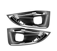 Rejilla De Radiador Luz Antiniebla Parachoques Delantero Cubierta Lámpara Izquierda Marco Luz Antiniebla Derecha Para Peugeot 3008 P84 2016-2019 1617975880 Parrilla Delantera(A Pair)
