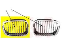 Rejilla De Radiador Negra Para BMW 3er Compacto E46