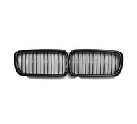 Rejilla De Radiador Para BMW E38 Puertas 1996-2001 Parrillas Delanteras Mate/brillantes Capó Delantero Parrilla Riñón Parachoques Parrilla Una Sola Lama Parrilla Delantera(Glossy Black)