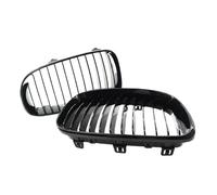 Rejilla De Radiador Para BMW E81 E87 E82 E88 128I 130I 135I 2007-2011 Rejilla Riñón Parachoques Delantero Coche Parrilla Carreras Rejilla Una Sola Lama Brillante Parrilla Delantera