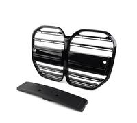 Rejilla De Radiador para BMW Serie 4 G22 G23 2 Puertas 2021 2022 2023 Parachoques Delantero De Doble Línea Rejilla Central De Riñón Color Negro Brillante Parrilla Delantera