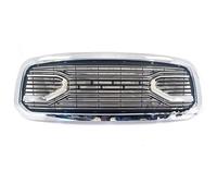 Rejilla De Radiador Para Dodge Para Ram 1500 2013-2018 Parrilla Con Luces LED Rejilla De Parachoques Delantero Piezas De Automóvil Accesorios De Decoración Rejillas Frontales Radiador(B Without light)