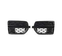 Rejilla De Radiador para Land para Rover para Discovery 4 LR4 2010-2014 2015 2016 2 Piezas Rejillas Ventilación Laterales Entrada Aire ABS Negro Brillante Automóvil Parrilla Delantera