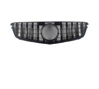 Rejilla de radiador Parrilla Delantera Diamond Tuning Match Para Benz Clase C W204 C204 S204 (2007-2014) C180 C200 C250 C300 Para AMG GT Rejilla delantera(GT Glossy Black)