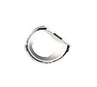 Rejilla De Radiador Rejilla Luz Antiniebla Delantera ABS Para Coche Cubierta Marco Luz Antiniebla Embellecedor Lámpara Antiniebla Para VW Para Touareg 2008-2010 Parrilla Delantera(B Left)