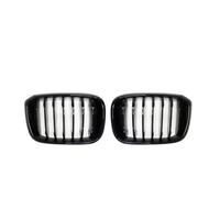 Rejilla De Radiador Rejillas Delanteras Tipo Riñón Para 3 4 X3 X4 G01 G02 G08 2018-2021 Color Negro Mate Brillante, Estilo De Coche, 2 Uds. Rejillas Frontales Radiador(Negro brillante)