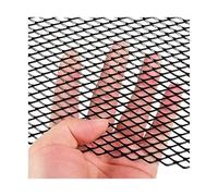 Rejilla De Radiador Universal De Aleación De Aluminio Para Parachoques Con Orificios Rómbicos De Malla De 3 X 6 Mm 4 X 8 Mm 6 X 12 Mm Y 8 X 16 Mm(6x12mm)