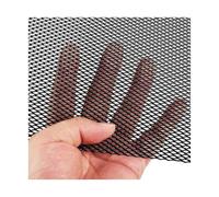 Rejilla De Radiador Universal De Aleación De Aluminio Para Parachoques Con Orificios Rómbicos De Malla De 3 X 6 Mm 4 X 8 Mm 6 X 12 Mm Y 8 X 16 Mm(3x6mm)