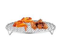 Rejilla de repuesto para barbacoa, rejilla de acero inoxidable para barbacoa al aire libre, resistente al calor, estantería de alto rendimiento para camping