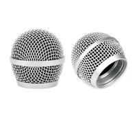 Rejilla de repuesto para micr fono con cabezal esf rico, 2 piezas, para Shure Pg48 Pg58