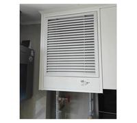 Rejilla de retorno de aluminio, cubierta de ventilación de suministro de aire, rejilla de ventilación de barra lineal for HVAC de techo de pared lateral(14x 28 in)