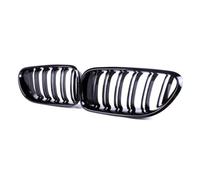Rejilla De Riñón De Parachoques Delantero Compatible Con F06 F12 F13 M6 Serie 6 2012-2017 Parrillas De Carreras Doble Listón Negro Brillante Rejilla Frontal