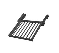 Rejilla De Secado Extraíble por Encima De La Lavadora, Cajón Extraíble Oculto De Aleación De Aluminio For Pantalones, For Balcón, Lavadero(Black,Width 450-600mm)