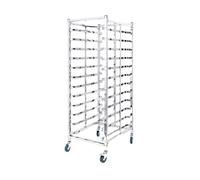 Rejilla De Secado Rápido De 6 Niveles For Bandejas De Pan, Carrito De Panadería Y Rejilla De Secado, Refrigeración For Cocinas Comerciales, For Cocinas Y Comedores.(12-Tier)