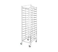 Rejilla De Secado Rápido De 6 Niveles For Bandejas De Pan, Carrito De Panadería Y Rejilla De Secado, Refrigeración For Cocinas Comerciales, For Cocinas Y Comedores.(15-Tier)