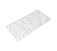 Rejilla de separación para acuario, instalación de la cubierta del filtro, claro, 30x15x1.5cm