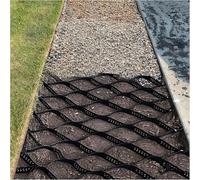 Rejilla de suelo resistente de 2 pulgadas para grava, césped, hormigón y arena, carga de 1800 libras, ideal para paisajismo, entradas y caminos, disponible en longitudes de 3 a 30 pies