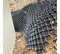 Rejilla de suelo resistente de 2 pulgadas para refuerzo de muro de contención, estabilizador de pendiente pronunciada para piedra de tierra y grava, tela de malla duradera para una mayor estabilidad