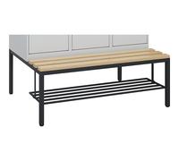 Rejilla de tubo rectangular para zapatos acero, gris negruzco, Classic PLUS