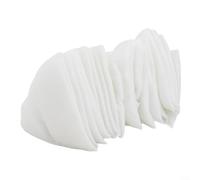 Rejilla de válvula de escape para aire acondicionado de pared, filtro G4 DN125 para Zehnder para válvulas de placa Maico Pluggit, 180 mm de longitud, color blanco, paquete de 20