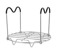 Rejilla de Vapor Soporte de Acero Inoxidable Cocina Steamer Rack Soporte de Alimentos Estantes Soportes para 6 qt 8 qt